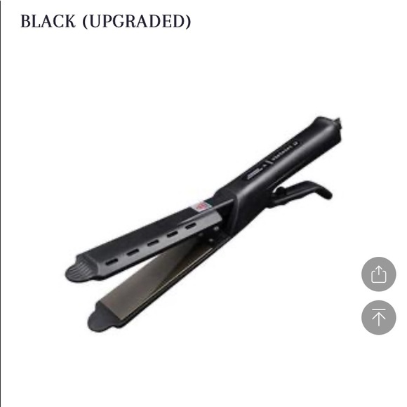 hunicesr Other - 2 in 1 Anti-Static Ceramic Straightener and Curler